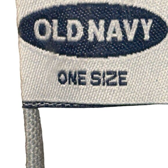 *NEW* Old Navy Cream Blue Geometric Print Hanging Organizer - Picture 7 of 8